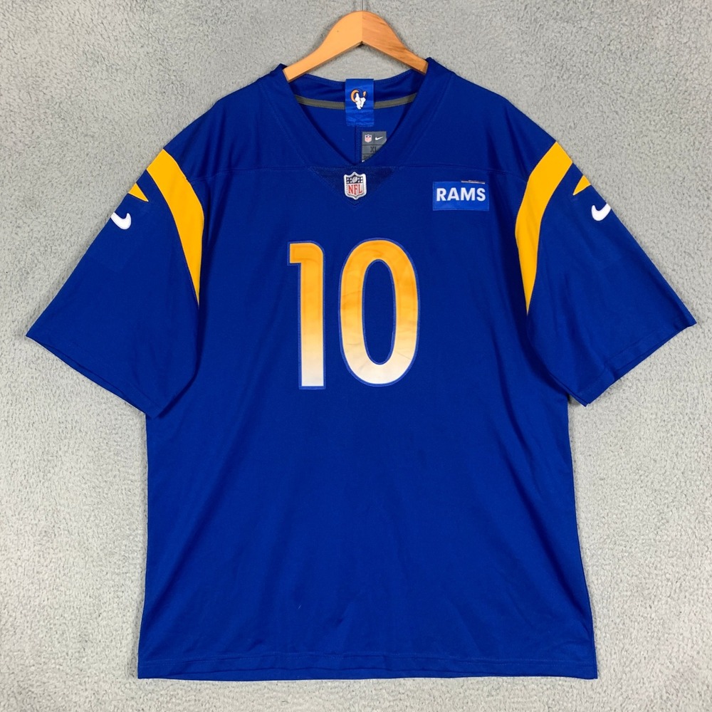 Nike Cooper Kupp Los Angeles Rams Game Jersey Mens XL Blue NFL On Field Football